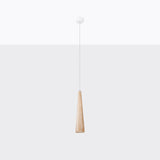 Hanglamp SULA 1 naturel hout