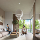 Lightinup SRL - Reflectie 50 Witte Kroonluchter