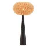 J-Line Lampenvoet Octogonaal - Hout - Zwart - Large