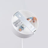 Hanglamp PEKKA 1 wit/natuurlijk hout