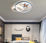 DreamGlow Dimbare Kinderkamer LED Plafondlamp met Afstandsbediening