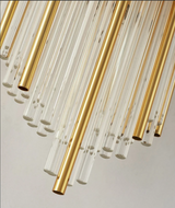 AuriLux Nordic Kristallen Wandlamp