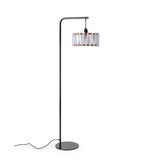 Emko - Macaron Vloerlamp, Zwart Frame, Witte Kap