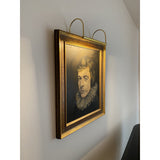 Betec Leuchten Manufactur - Clarus schilderijlamp LED van messing, 2700 Kelvin