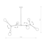 Huber Furniture - Plafondlamp Vi