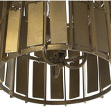 Alexandra Style - Goud Metalen Plafondlamp 3Xe27, Max.25W (Niet Inbegrepen) °34X44Cm, H┴Xima:147Cm