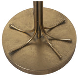 Alexandra Style - Goud/Zwart Metalen Vloerlamp, 1Xe27, Max.60W, Voet: Ø30C °60X165Cm, Scherm: °60X22Cm St61317