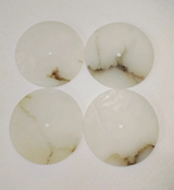 Auralis Lux – Minimalistische Wandlamp van Koper & Marmer