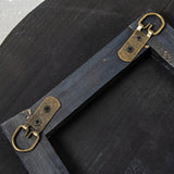 Alexandra Style - Natuurlijke Cirkels Houten Wandapparaat _130X64X4,5cm