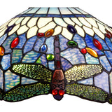 Alexandra Lighting - Grote Tafellamp Tiffany Diameter 40Cm Belle Epoque Serie