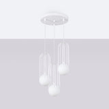 Lightinup Srl  - Witte Brina 3P Hanglamp