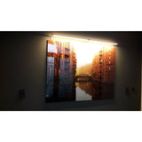 Betec Leuchten Manufactur - Angulus Schilderijlamp Duoled Van Messing, Beugeltype 250mm