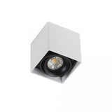 Bjorn 1 Wit Opbouwspot – Draaibare GU10 Plafond- en Wandspot van Aluminium