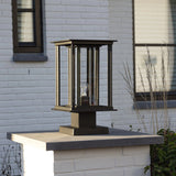 Buitenlamp staand New York sokkel