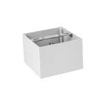 Chloé-IS Opbouwspot AR111 Verstelbaar – Aluminium Wit/Zwart