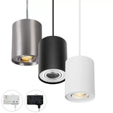 Chloé Track GU10 Pendelarmatuur Aluminium 3-Fase Rail