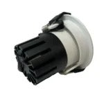 Deni Dimbare Verstelbare Led Inbouwspot 10W Wit/Zwart/Grijs