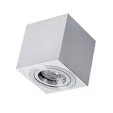 Duce Vierkant LED Opbouwspot | GU10 | Kantelbaar | Aluminium