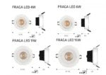 Fraga LED Inbouwspot Verstelbaar 360Lm 3000K/4000K Wit