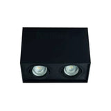 Gord-II Dubbele Opbouwspot | GU10 | Kantelbaar | Aluminium