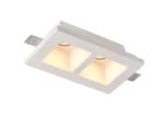 Gypso Square Trimless Inbouwspot Wit 35W Max IP20