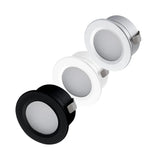 Imber LED 12V IP65 Inbouwspot – Aluminium, Wit of Zwart, 3000-6500K