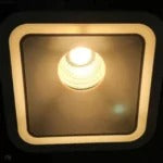 Imines Halo Inbouwspot Aluminium Wit Ø90mm Ronde/Vierkante Spot