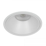 IVAR 6W Wit DTW Inbouwspot – Ronde Dimbare LED Plafondspot IP65, Modern Aluminium/Kunststof