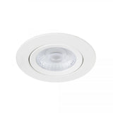LIV 6W Wit DTW Inbouwspot – Ronde Dimbare LED Plafondspot IP65, Modern Aluminium/Kunststof