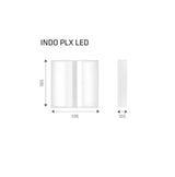 Indo PLX Evo LED Inbouwarmatuur 60x60 | Indirect Licht | Wit