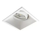 Ivri Kantelbare Inbouwspot GU10 Vierkant of Rond Wit