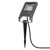 LED Breedstraler - Endura Spike - Zwart - 20W 1700lm - 3000K Warm Wit