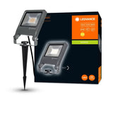 LED Breedstraler - Endura Spike - Zwart - 20W 1700lm - 3000K Warm Wit