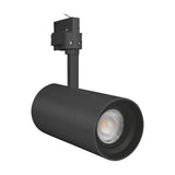 LED Railspot D85 Zwart 25W 1500lm 15-55D - 830 Warm Wit | Mechanical Zoom - Dimbaar