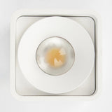 Lars Opbouwspot Wit – Aluminium Vierkante Plafondspot met Dim-to-Warm LED 10W