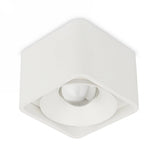 Lars Opbouwspot Wit – Aluminium Vierkante Plafondspot met Dim-to-Warm LED 10W