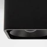 Lars Opbouwspot Zwart – Aluminium Vierkante Plafondspot met Dim-to-Warm LED 10W