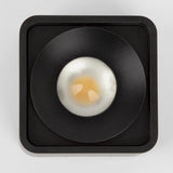 Lars Opbouwspot Zwart – Aluminium Vierkante Plafondspot met Dim-to-Warm LED 10W