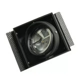 Luco-I Trimless AR111 Inbouwspot – Verstelbare Kardan Spot – Zwart