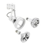 Madara Track Railspot AR111/ES111 E27-GU10 Aluminium Wit/Zwart