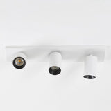 Mila 3 Wit Opbouwspot / Goud – Verstelbare 3-Lichts Plafond- en Wandspot met GU10 LED