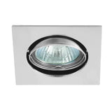 Navi Verstelbare Vierkante Inbouwspot GX5.3/LED Aluminium