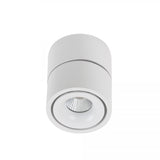 Ole 1 Wit Opbouwspot – Ronde Dimbare LED Plafond- en Wandspot 9,4W Warm Wit