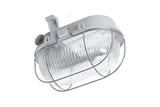 Oval LED Bulleye IP44 – Energiezuinige Grijze LED Plafondlamp