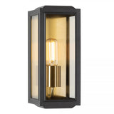 Residence buitenlamp Zwart / Messing