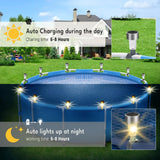 SOLARLUX 6-delige LED Solar Zwembadlamp Set