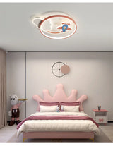 DreamGlow Dimbare Kinderkamer LED Plafondlamp met Afstandsbediening