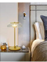 Aurélo – Designer Tafellamp van Glas met LED in Postmoderne Stijl