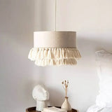 SabiGlow – Boheemse Wabi Sabi Stoffen Hanglamp