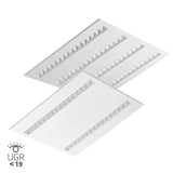 Terra-P 2 LED Inbouwarmatuur UGR<19 – 20W-72W – 830/840 – Wit